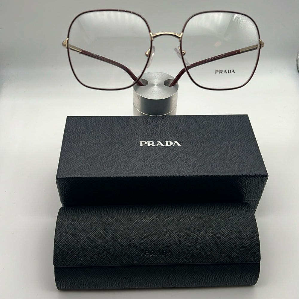New Prada eyeglasses with case and box